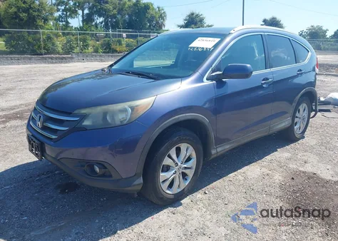 2012 Honda Cr-V Ex-L из США, поврежденный, VIN JHLRM4H72CC004027
